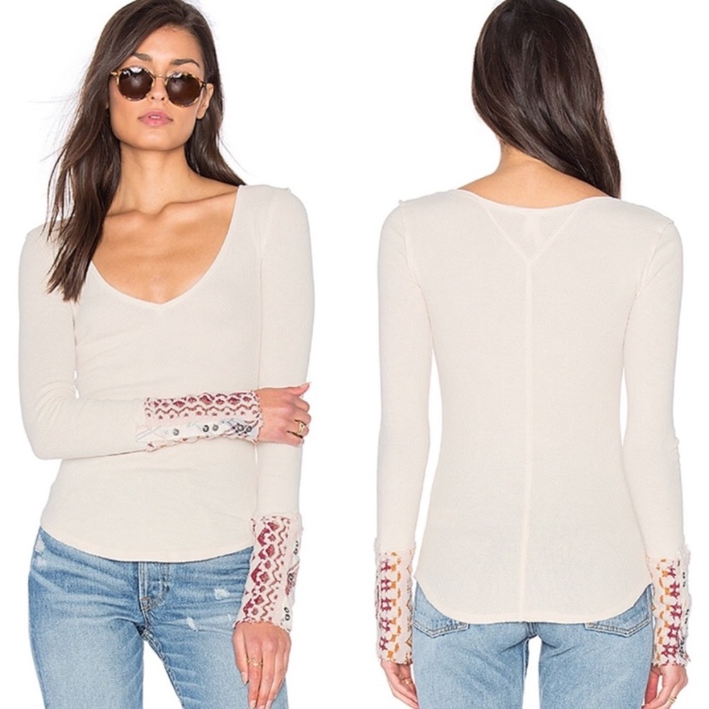 Free People Art School Cuff Thermal